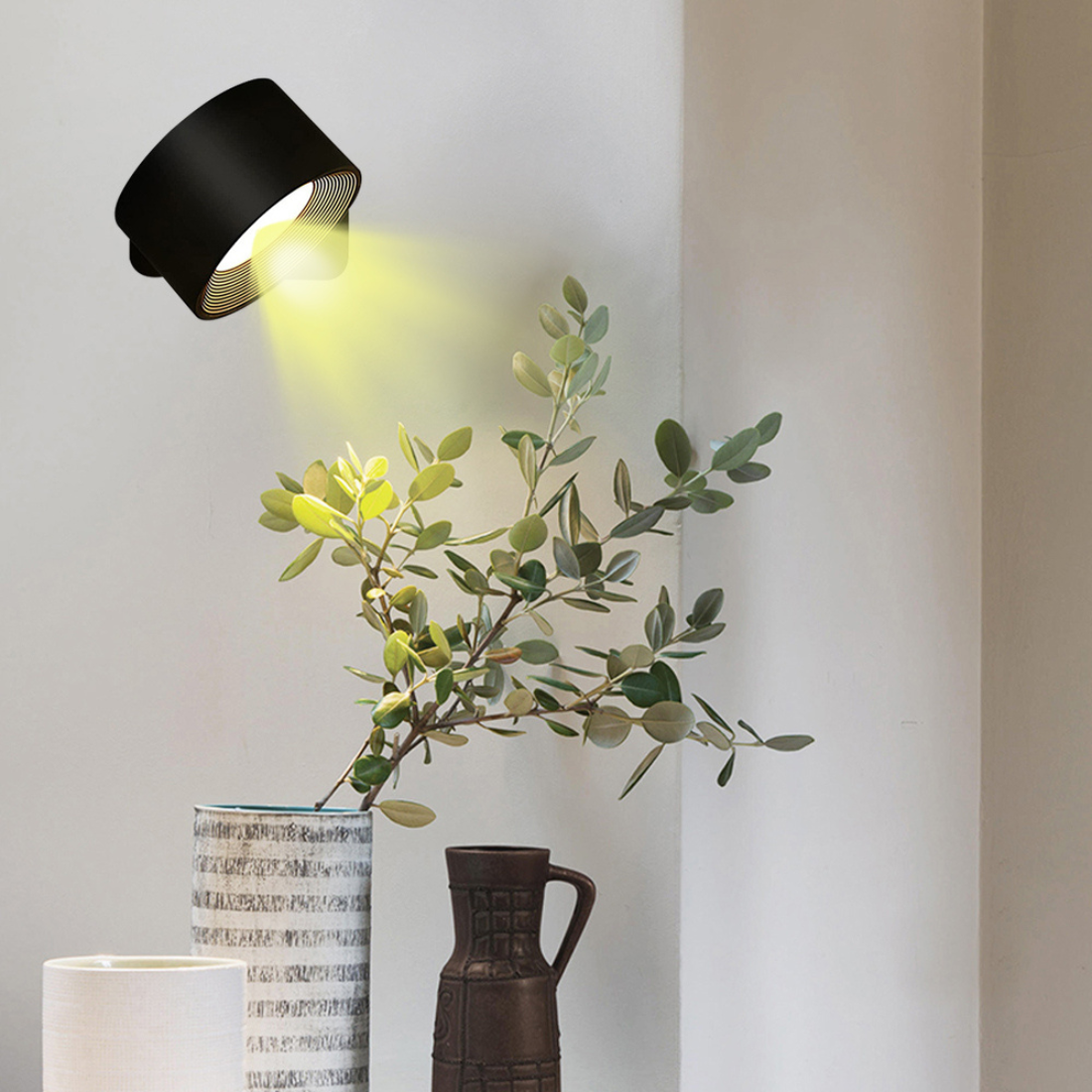 FlexiLamp - Rechargeable Wireless 360° LED Wall Light