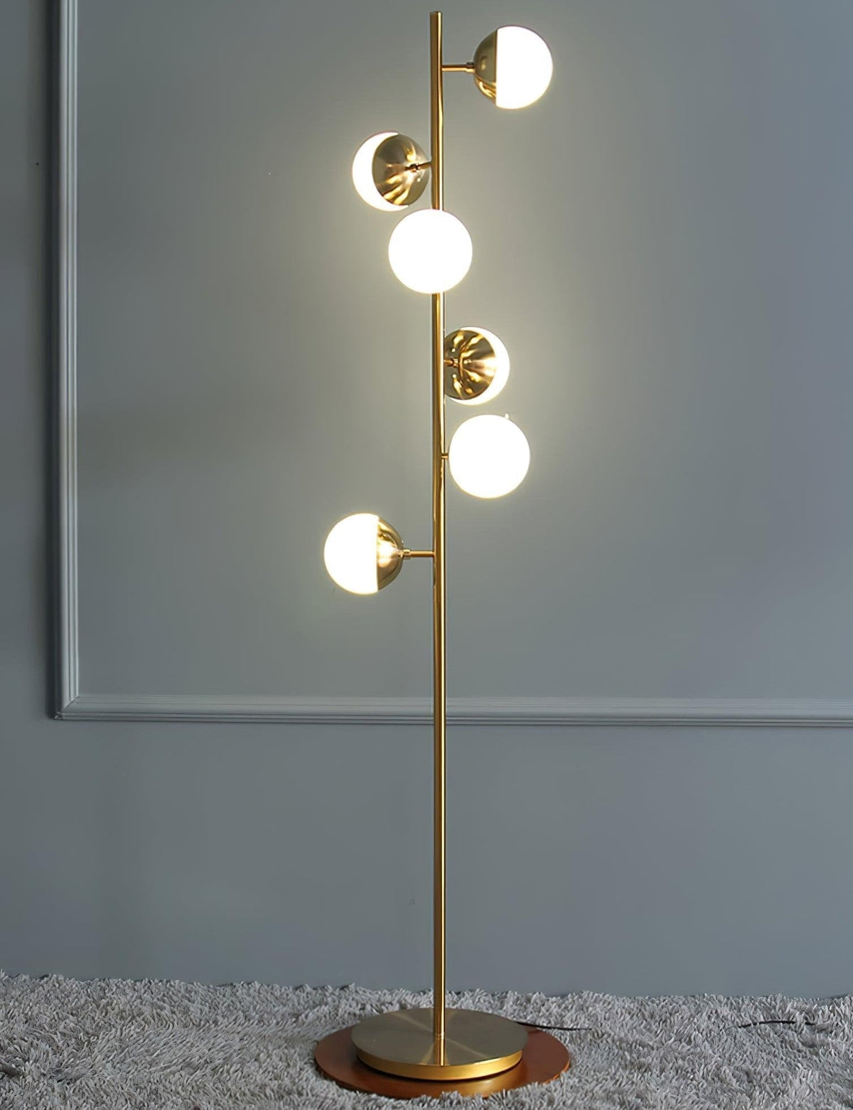 Doppler - Elegant Retro LED Floor Lamp