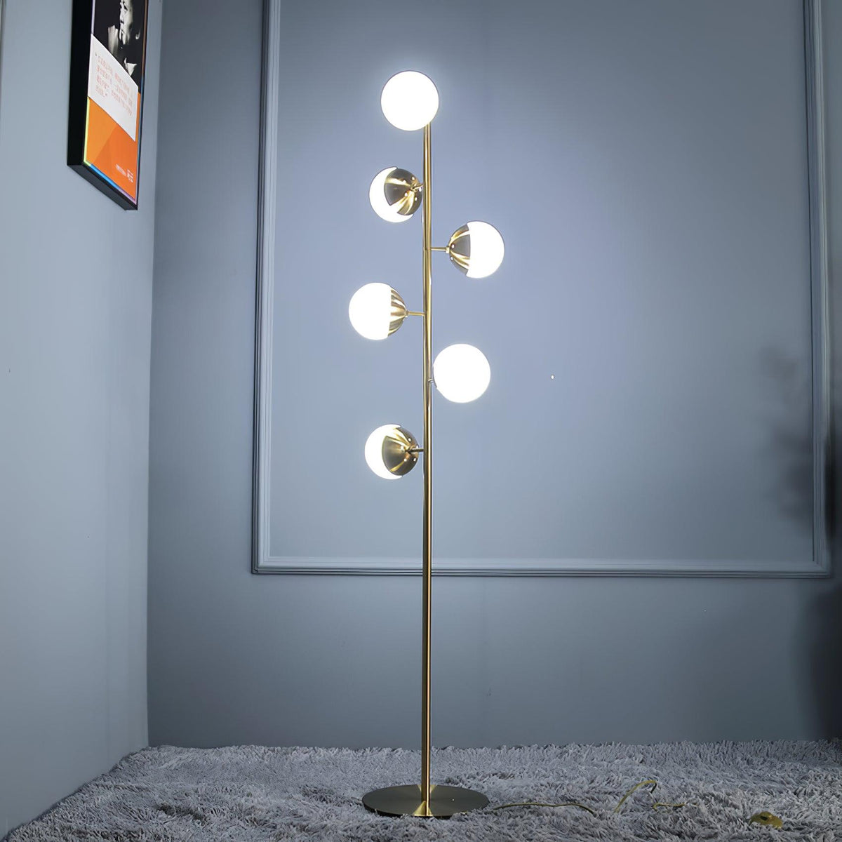 Doppler - Elegant Retro LED Floor Lamp