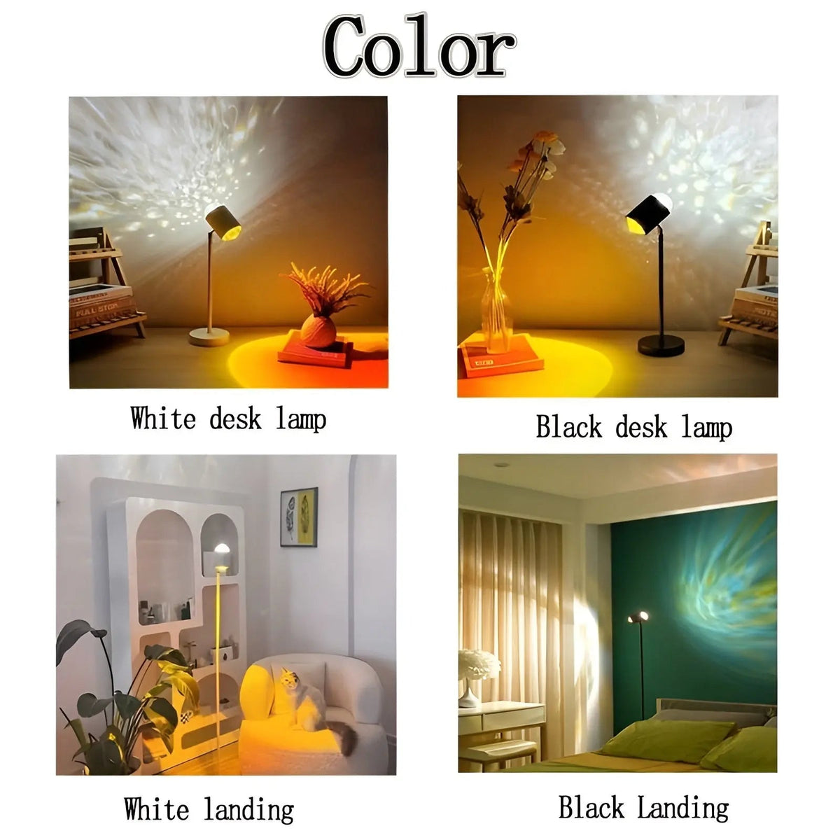 Dravora - USB Projector Night Light with Mesmerizing Colors