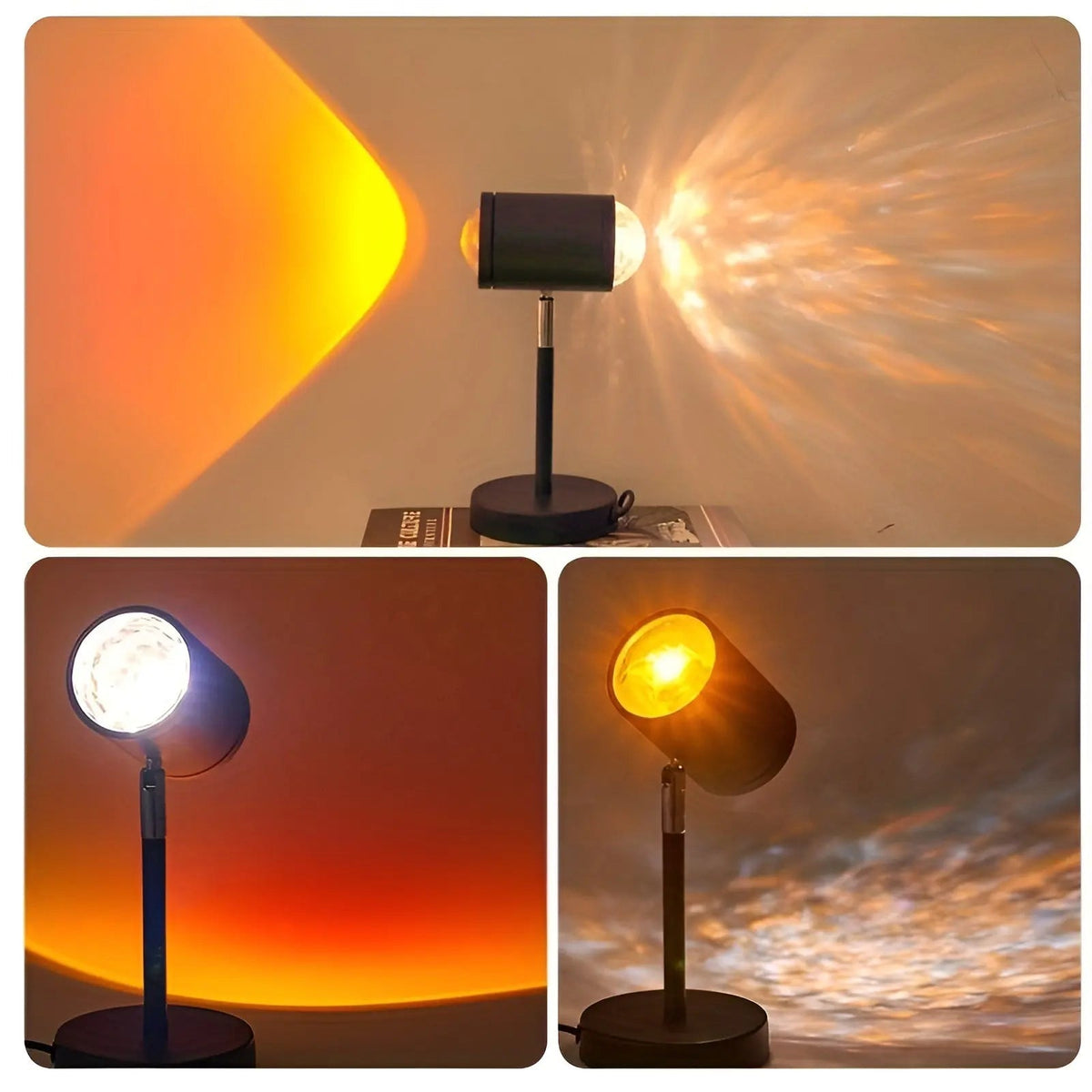 Dravora - USB Projector Night Light with Mesmerizing Colors