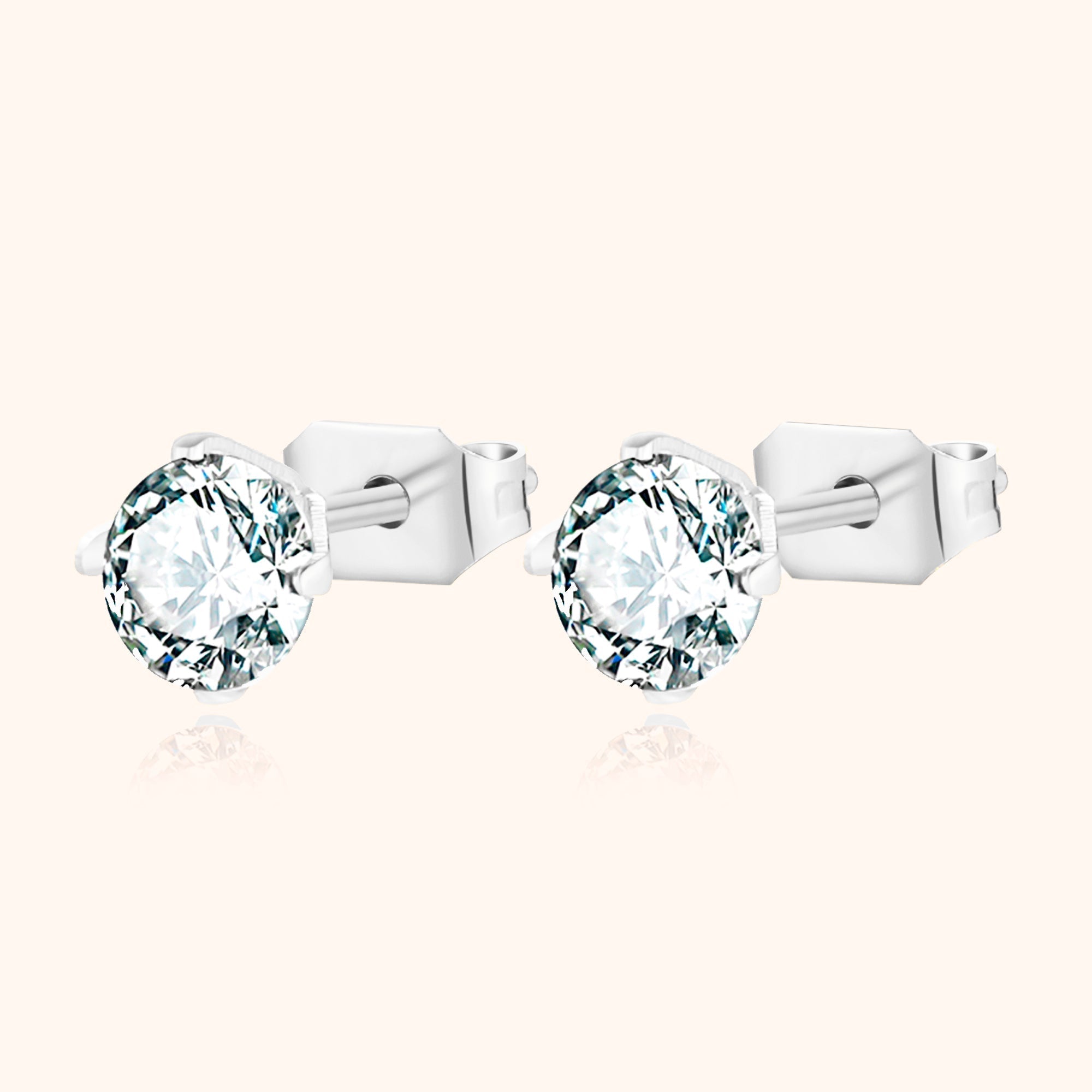Mira - Mini Stud Earrings with Sparkling Zirconia