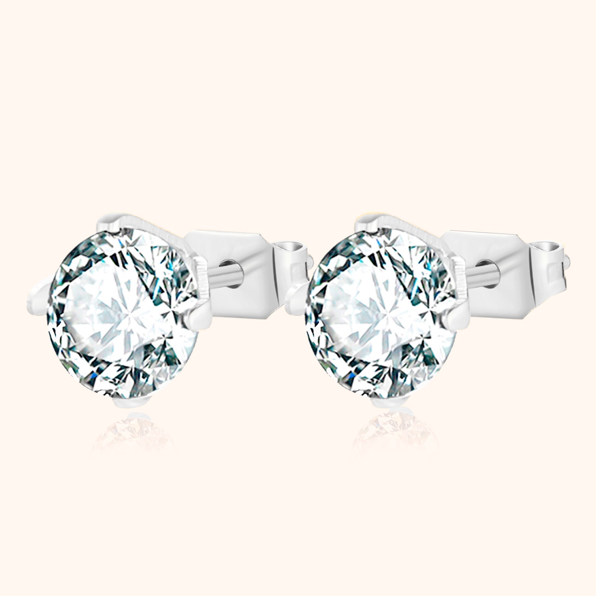 Mira - Mini Stud Earrings with Sparkling Zirconia