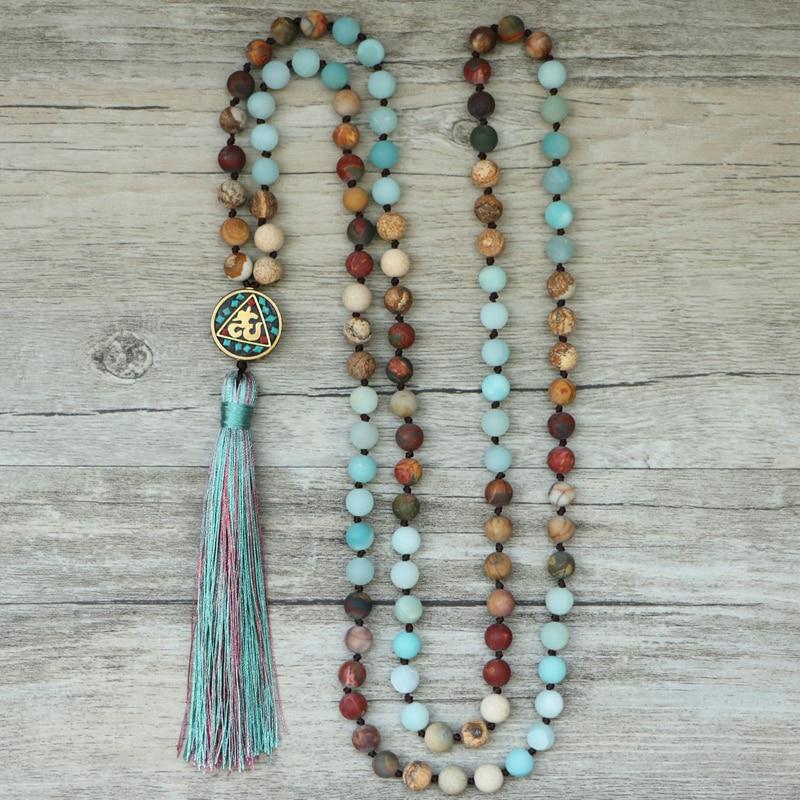 Anaya - Collier mala de méditation à 108 perles