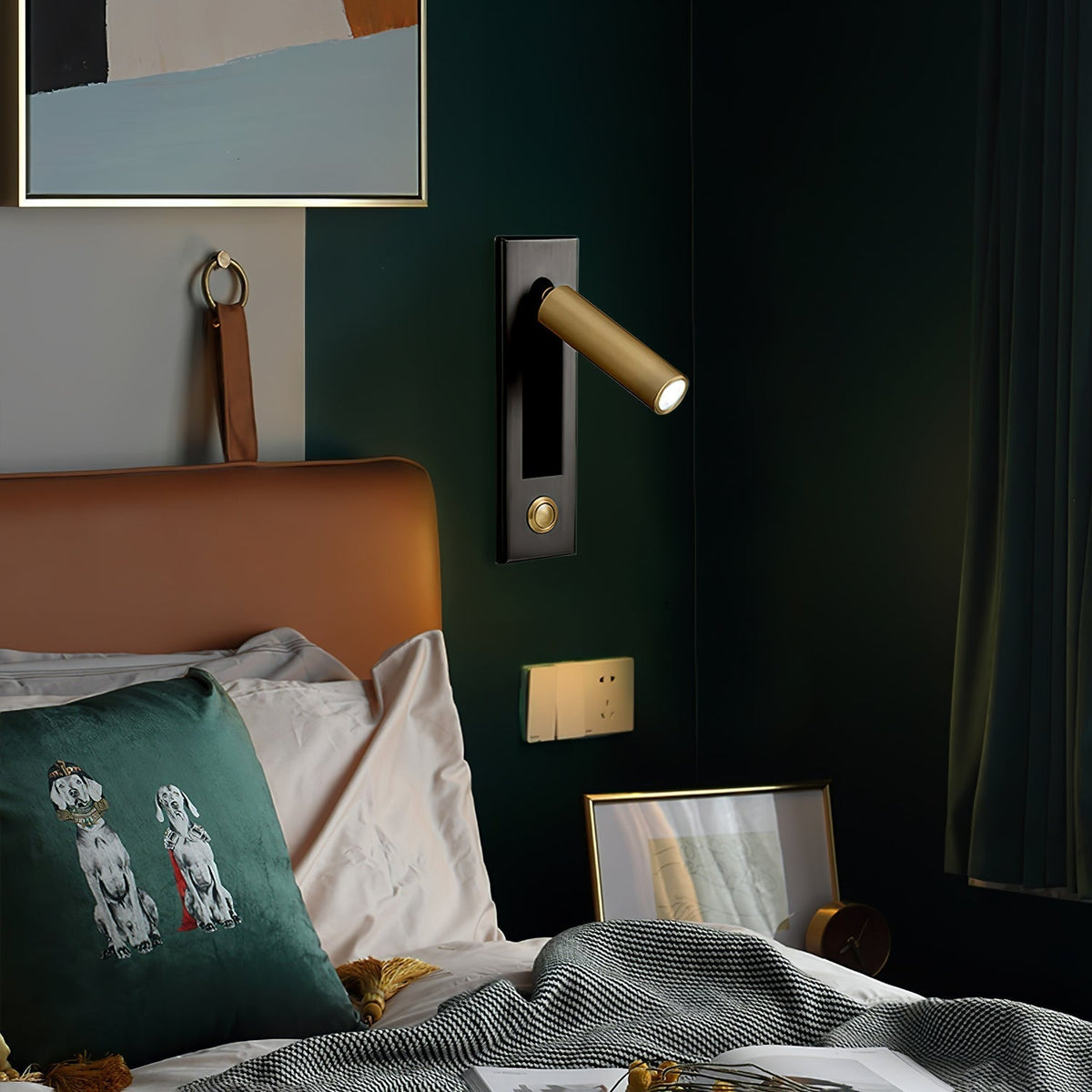 Embedded Light - Minimalist LED Bedside Wall Sconce