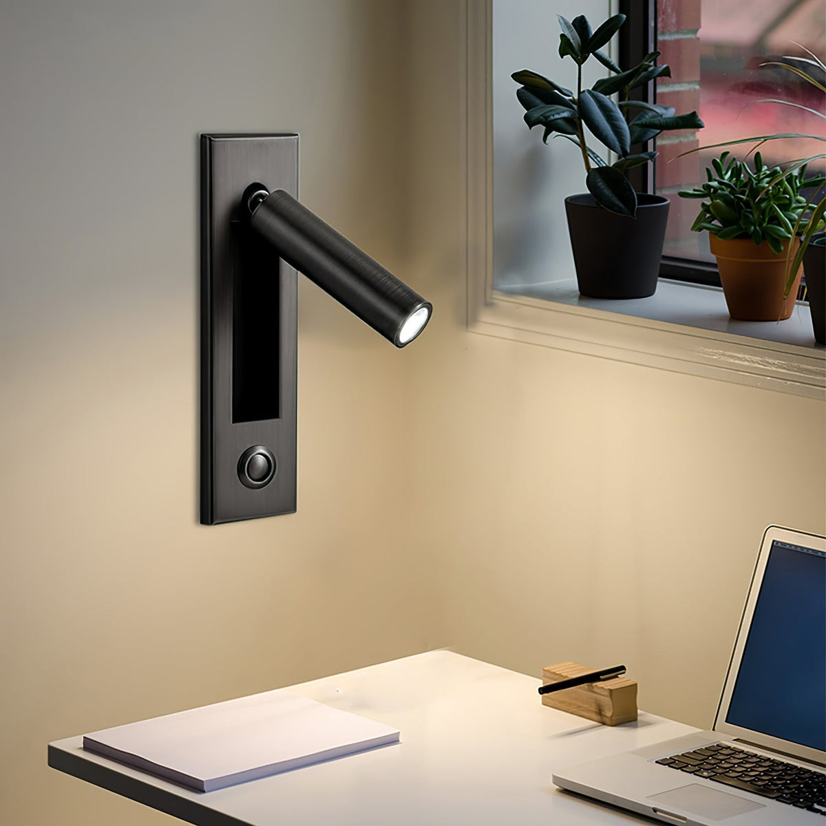 Embedded Light - Minimalist LED Bedside Wall Sconce