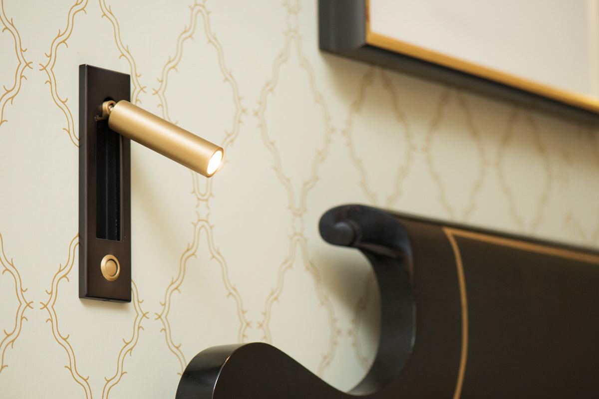 Embedded Light - Minimalist LED Bedside Wall Sconce