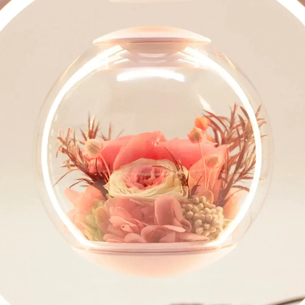 EternalGlow - Magnetic Levitating Lamp with Eternal Flower LED