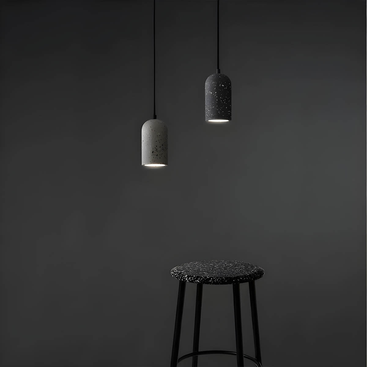 UrbanGlow - Industrial Concrete Pendant Light