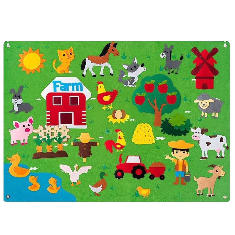 FeltPlay - Creative Felt Board for Toddlers