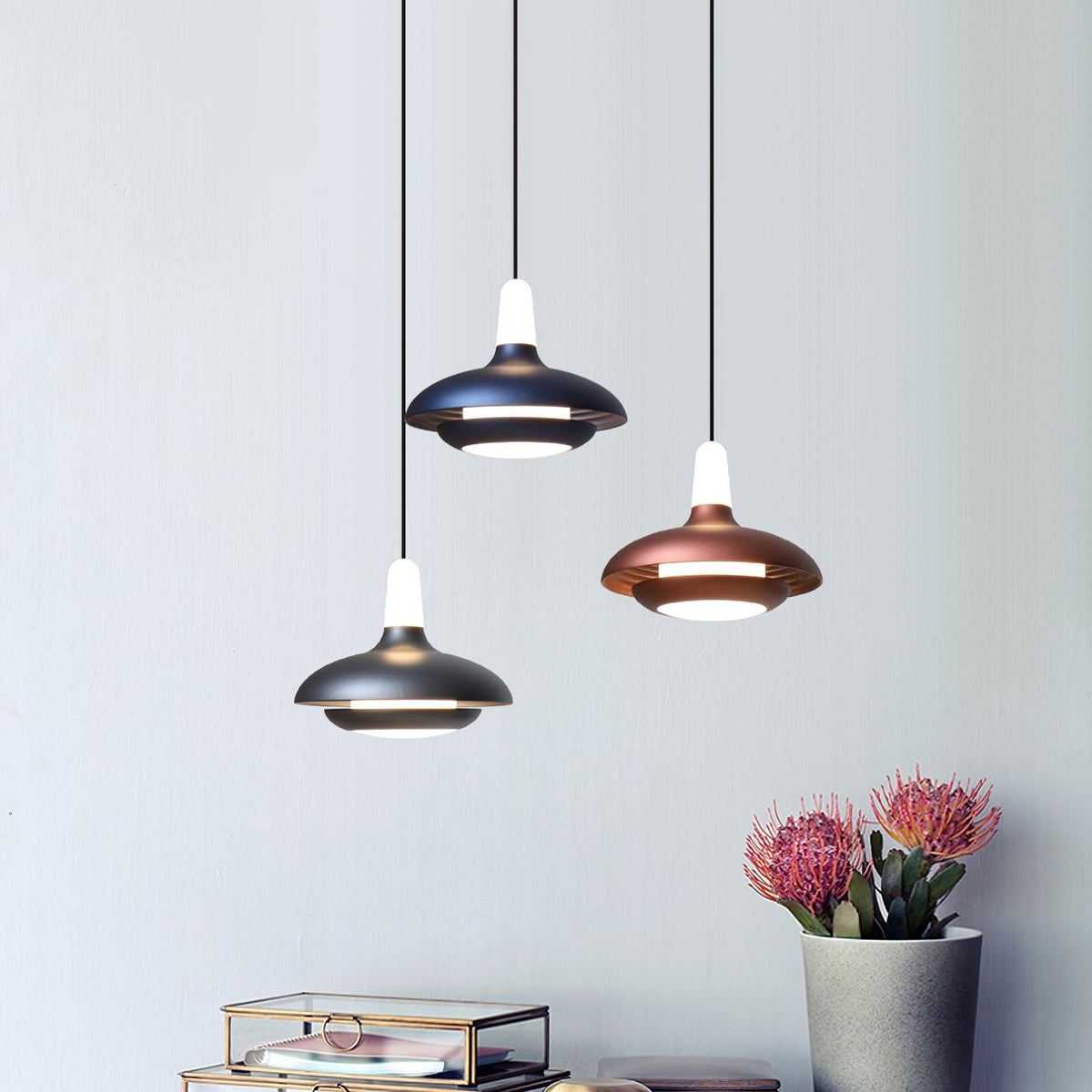 SoleilTropical Pendant Light - Modern Minimalist LED