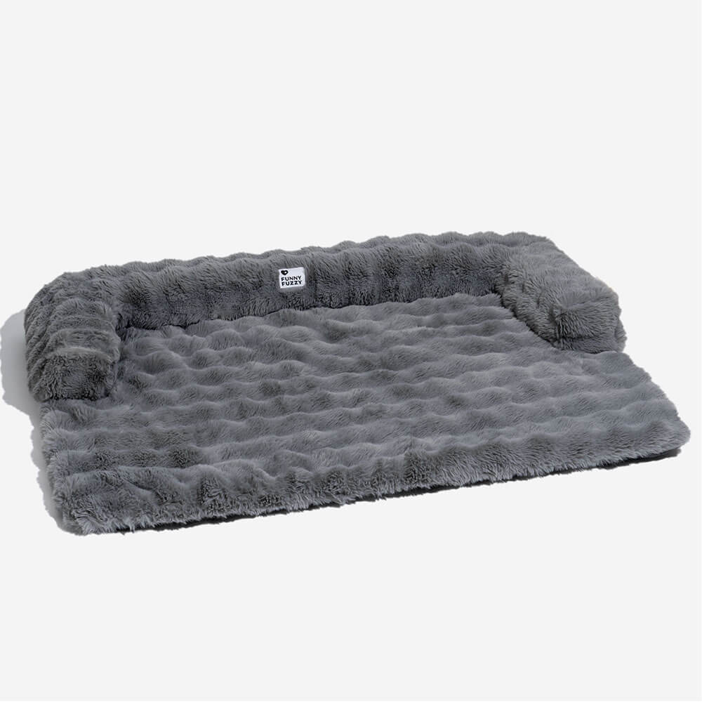 PlushNest - Plush Luxury Dog Sofa Bed