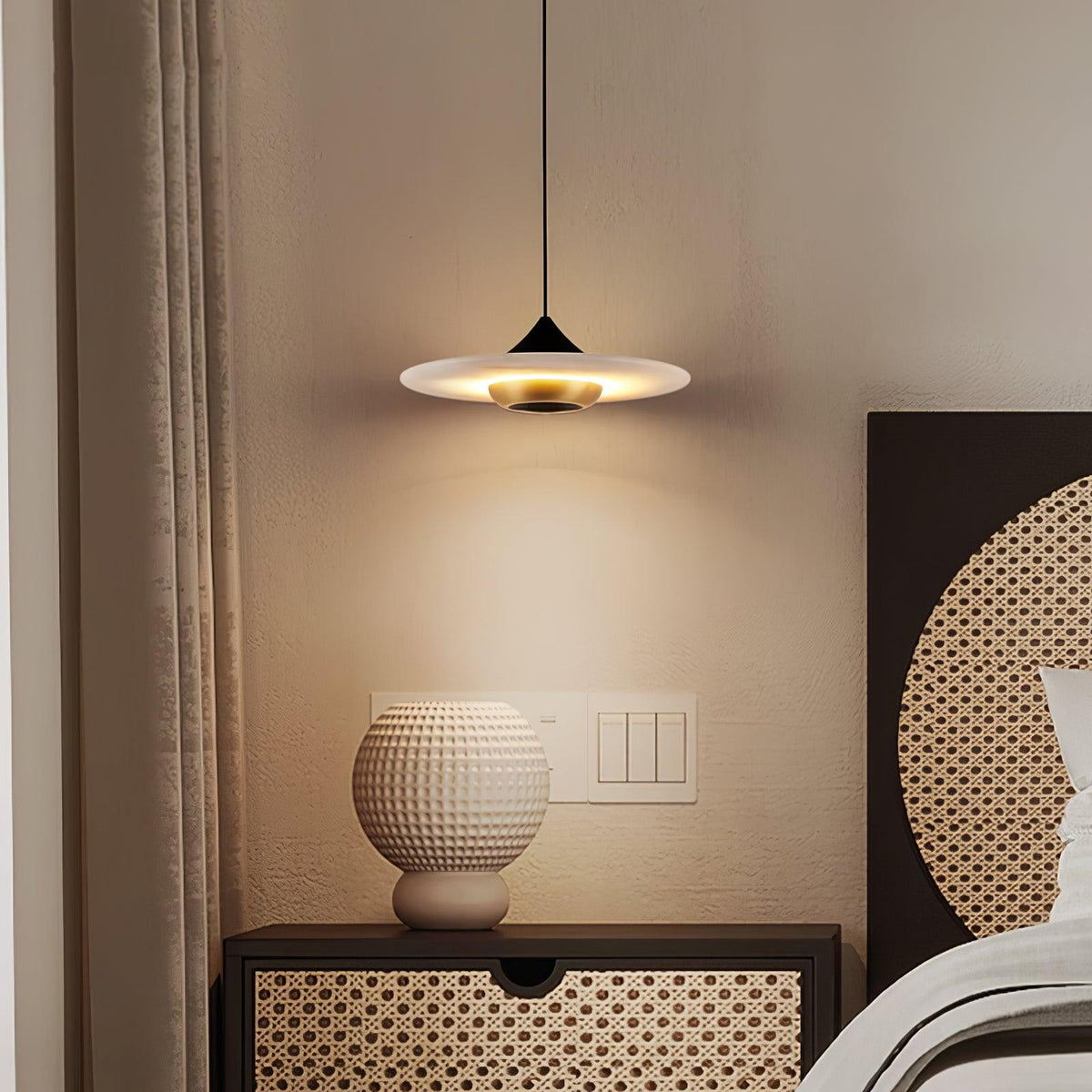 OrbeMarbre Pendant Light - Modern Luxury Marble LED