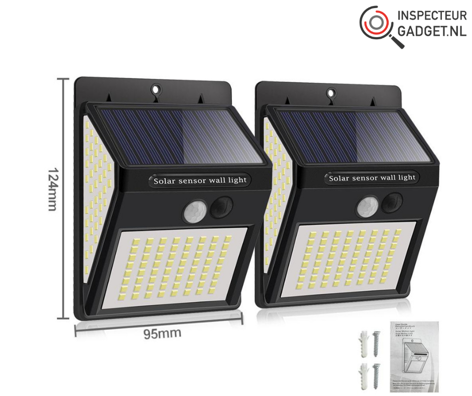 Solar LED Motion Light - Wireless Motion-Sensor Garden Lighting