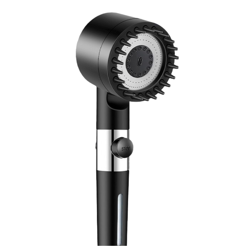 AquaRelief - High-Pressure Massaging Shower Head