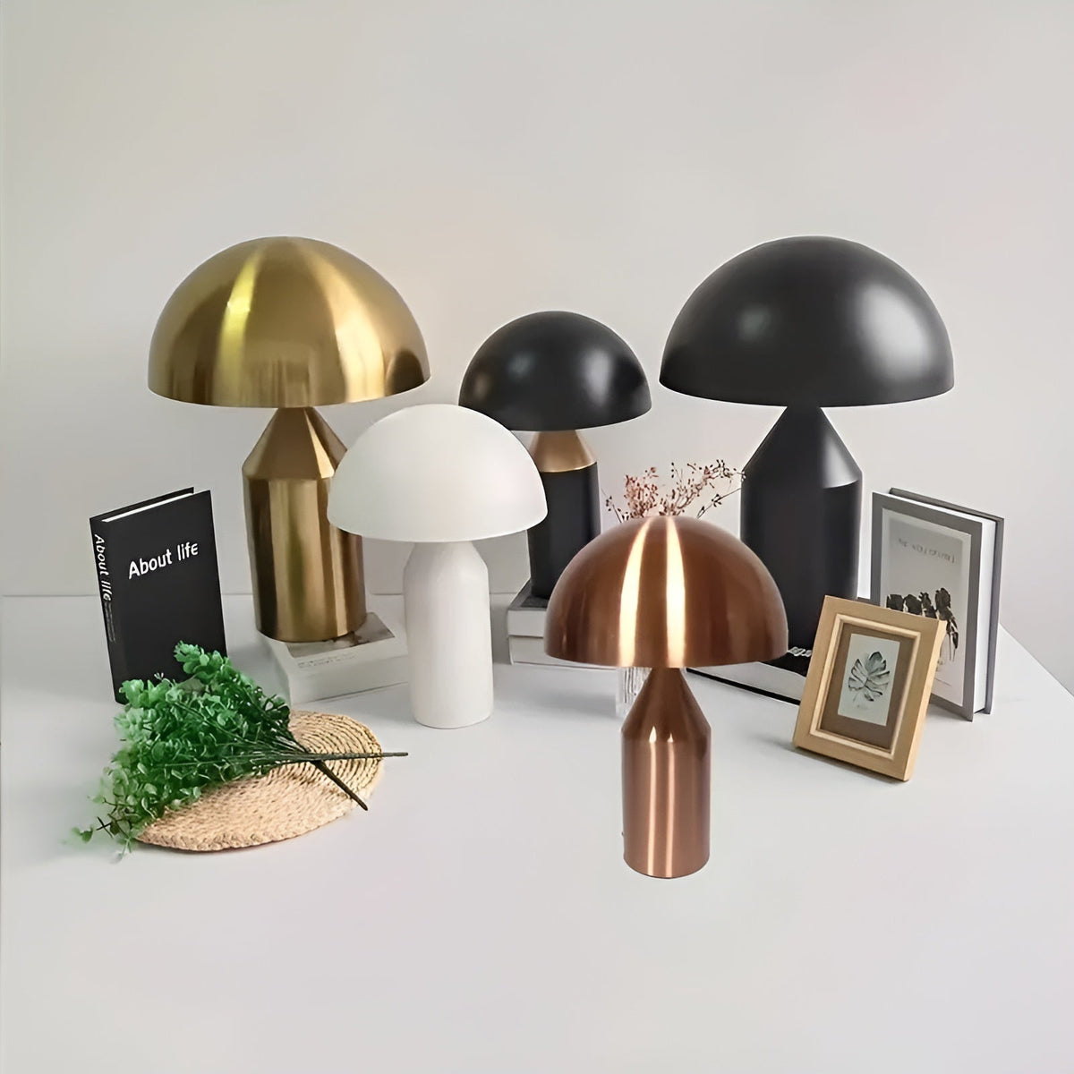 BrightLuxe - Retro Wireless Rechargeable LED Table Lamp
