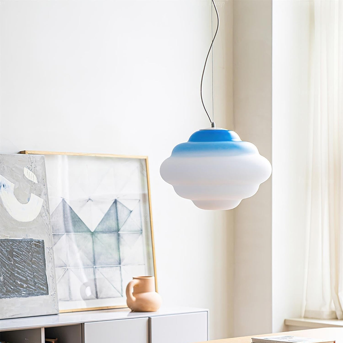 Nuage - Frosted Glass Cloud Pendant Light