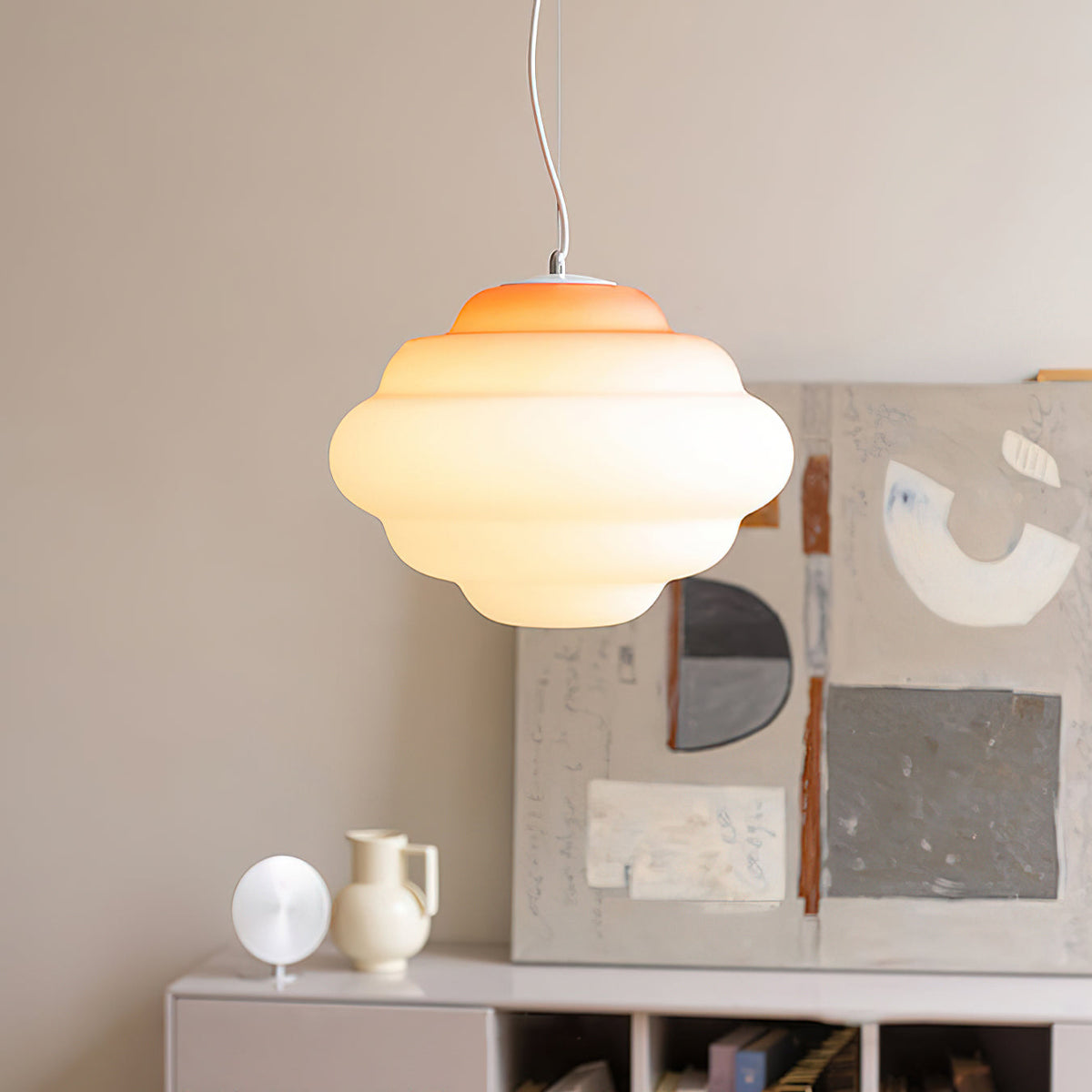 Nuage - Frosted Glass Cloud Pendant Light