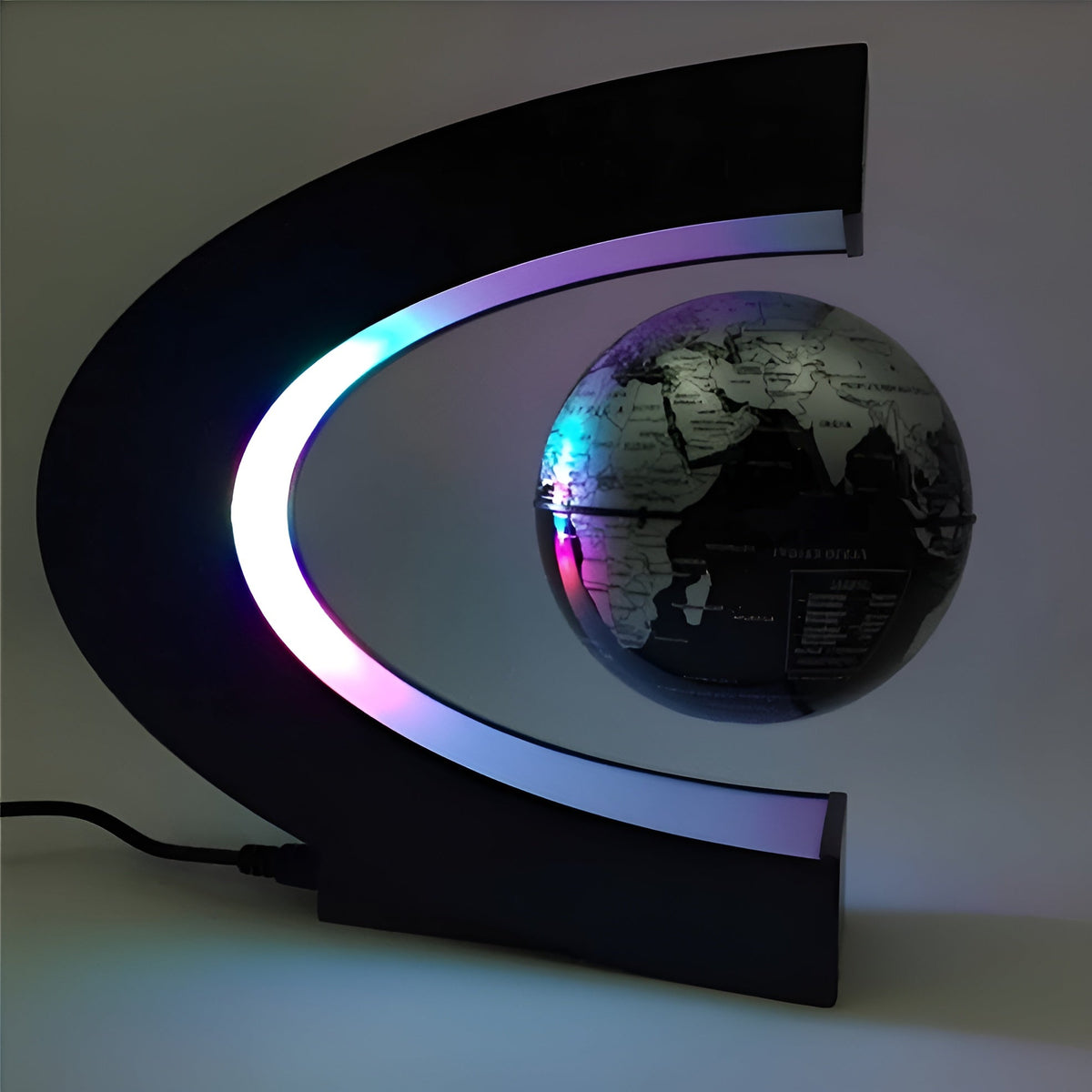 GravityGlow - Magnetic Levitating Globe with LED