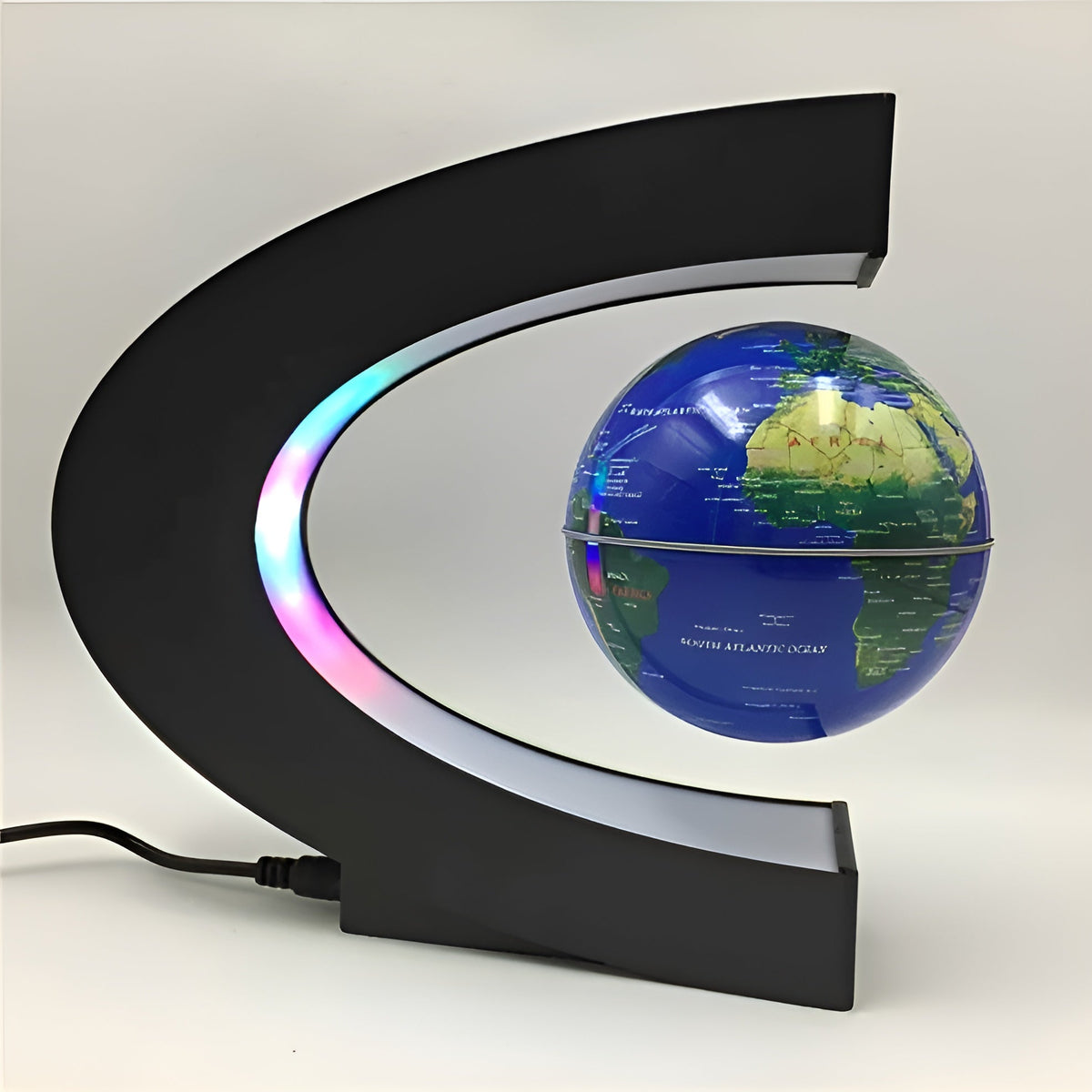 GravityGlow - Magnetic Levitating Globe with LED