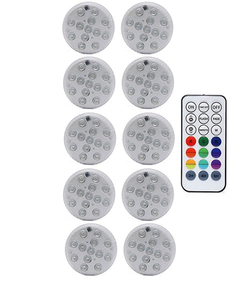 Multi-Color LED Light Waterproof - Remote-Controlled RGB Ambient Lighting