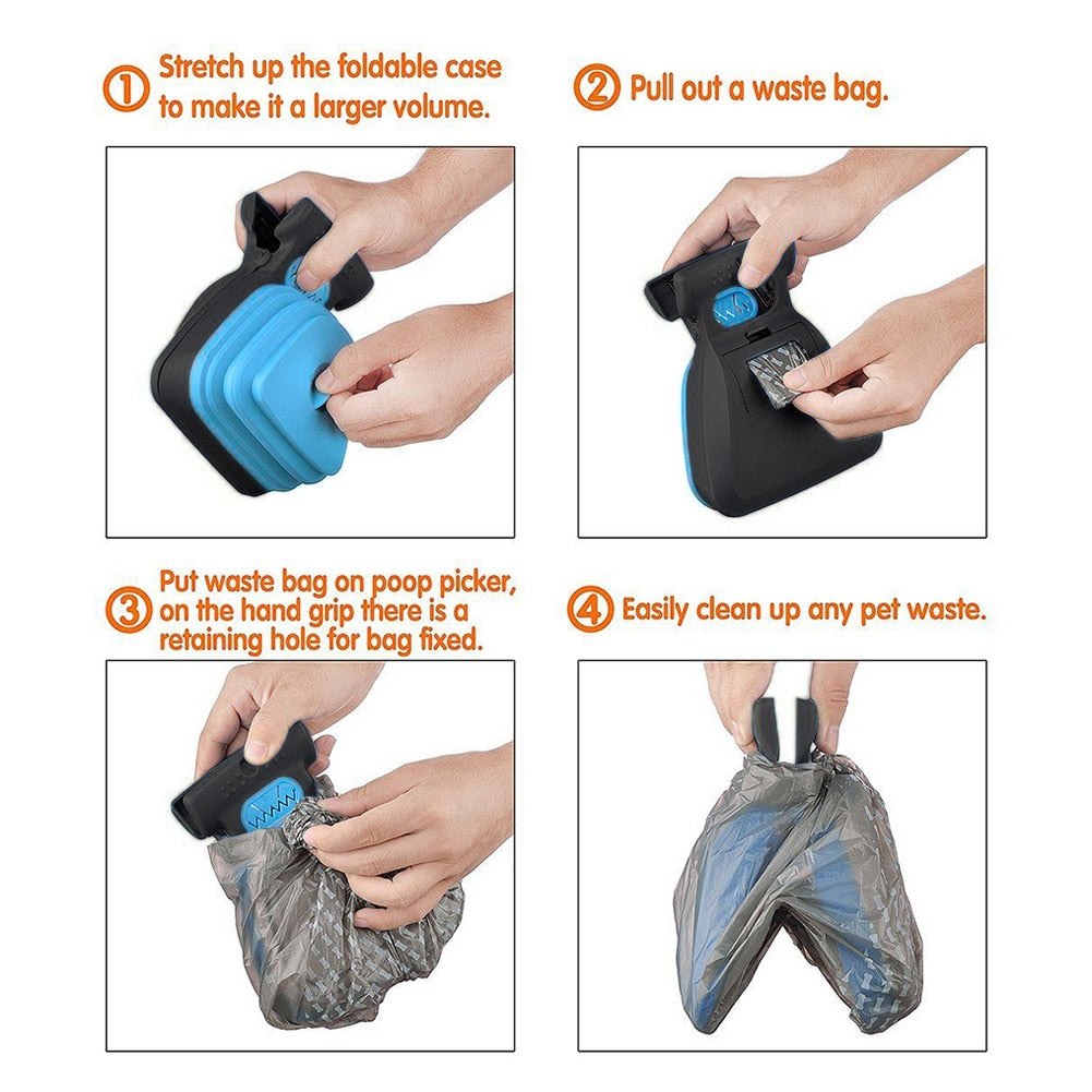 Poop Scooper - Portable Hygienic Pooper Scooper for Dogs