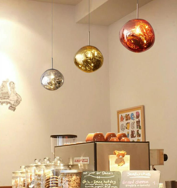 Chroma Glow - Colorful Pendant Light with Elegant Design