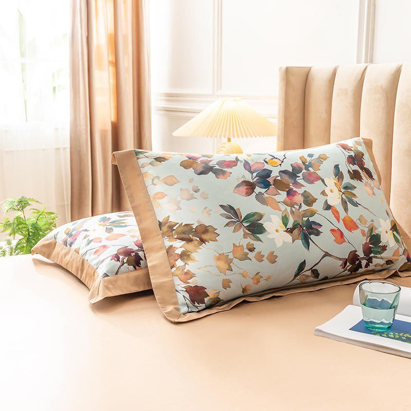 Watercolor Bloom - Egyptian Cotton Floral Duvet Set