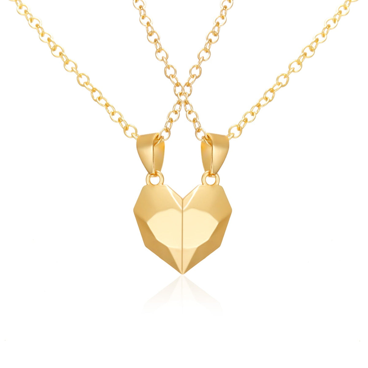 Lexy Couple Necklace - 2-in-1 Magnetic Necklace for Couples