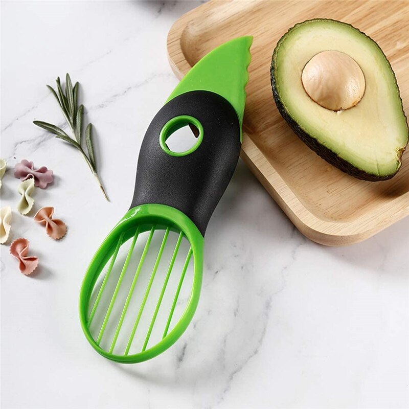YuzuChop - 3-in-1 Avocado Slicer: Cut, Pit and Scoop