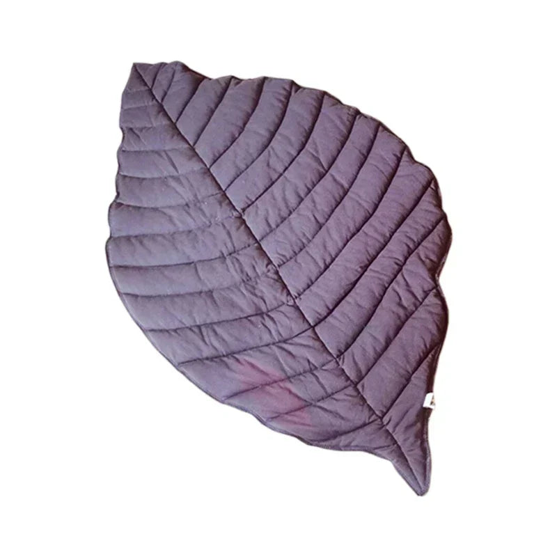 Leafy Comfort Baby Play - Cozy Leaf-Shaped Baby Play Mat