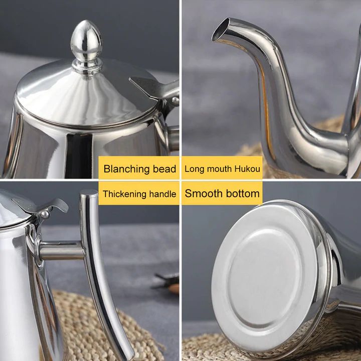 Infusio - Stainless Steel Teapot for Perfect Tea Moments