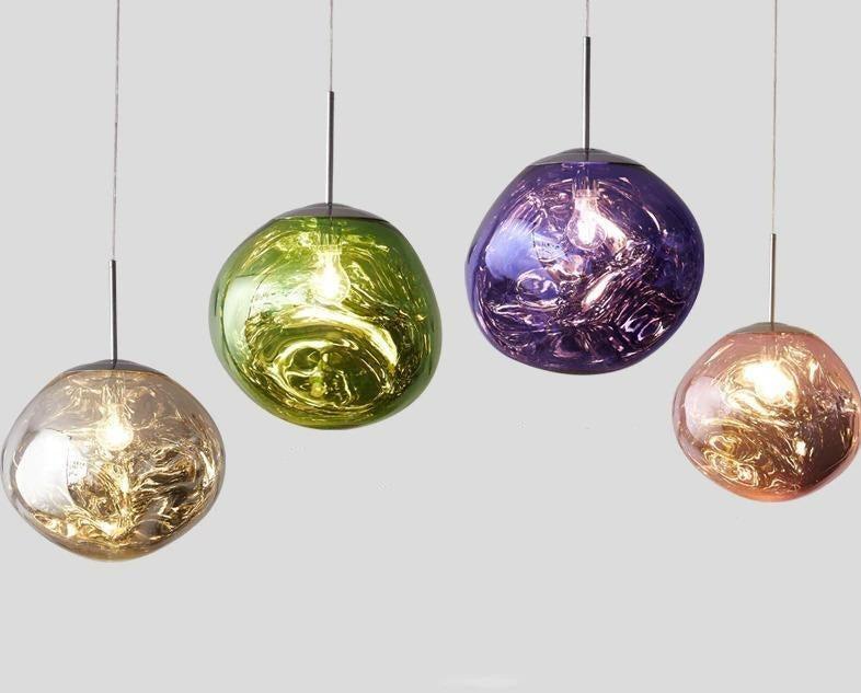 Chroma Glow - Colorful Pendant Light with Elegant Design