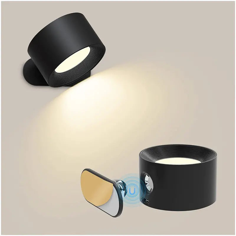 360° Wall Lamp - Rechargeable Wireless USB Wall Light