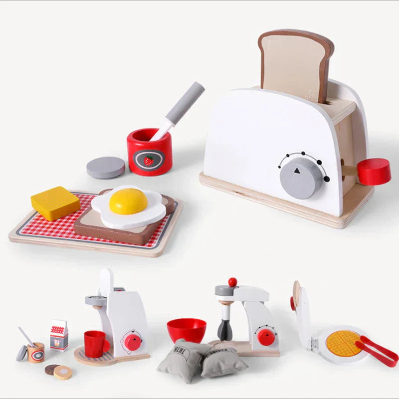 WoodPlay Set – Cuisine en Bois Réaliste pour Enfants