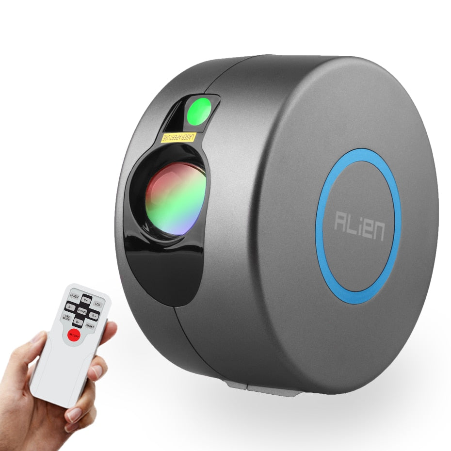Alien Galaxy Laser Projector Deluxe - Starry Sky Ambient Light Projector