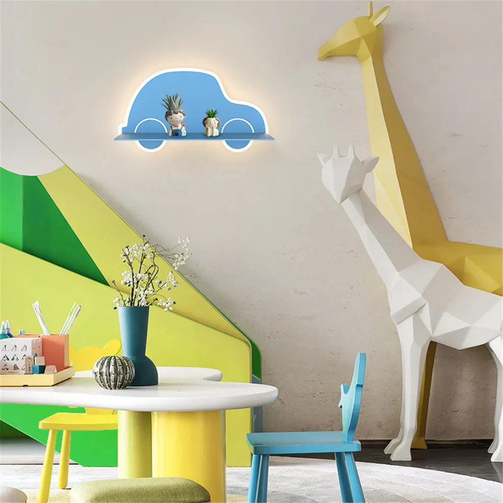 SkyFlyer Lamp - LED Airplane Wall Sconce for Kids' Bedroom