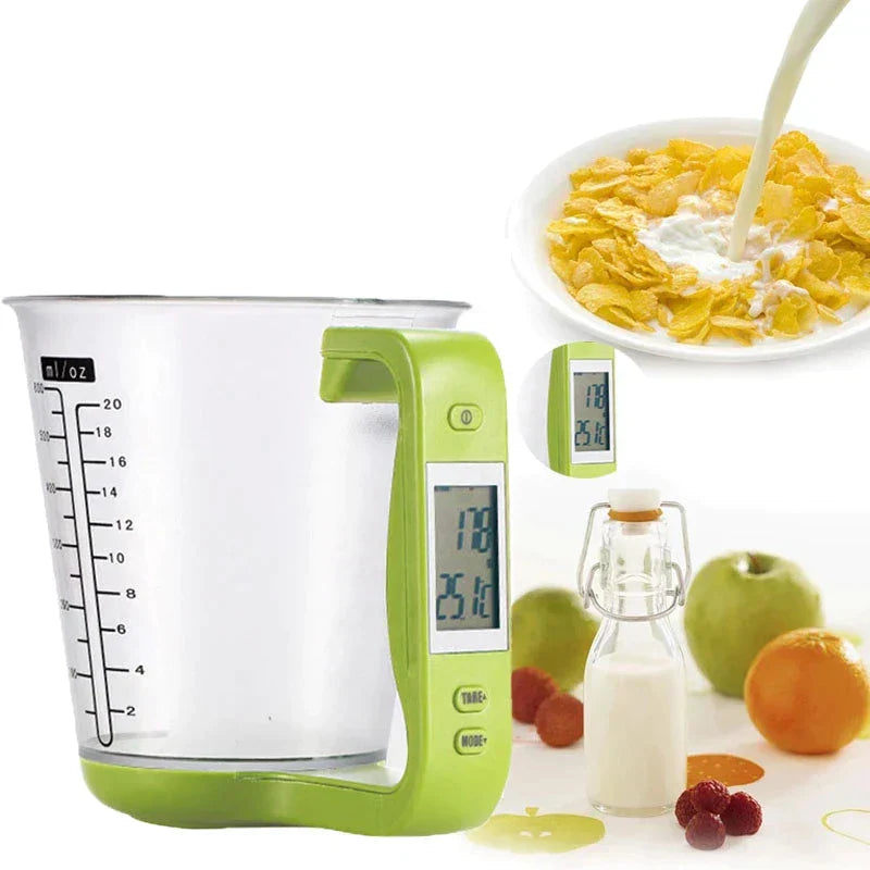 MultiScale - Compact Digital Kitchen Scale for Precise Measuring