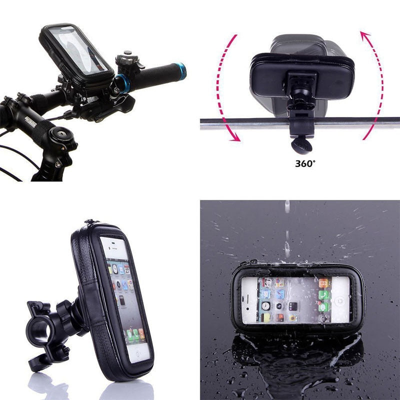 Holdy Pro - Waterproof Universal Phone Mount for Bike and Motorcycle