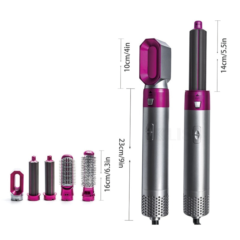 Premium Air Multistyler - 5-in-1 Hair Styler for Drying, Curling and Straightening
