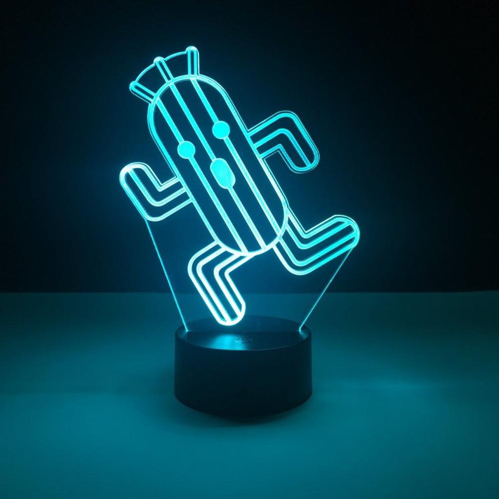 3D Fantasy Lamp - LED Optical Illusion Night Light in 7 Colors