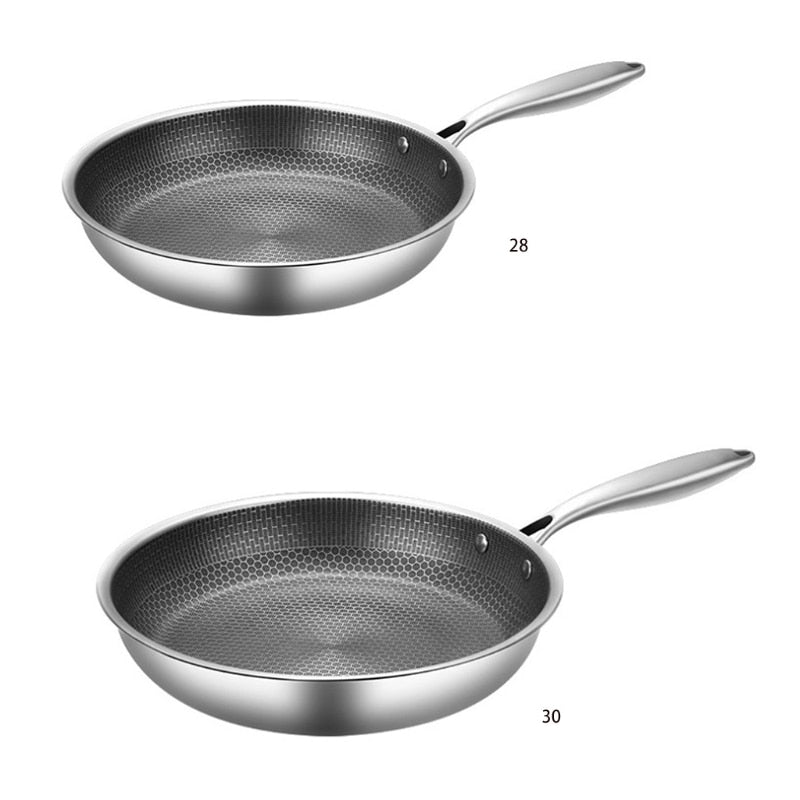 ProCook Elite - Poêle antiadhésive en acier inoxydable
