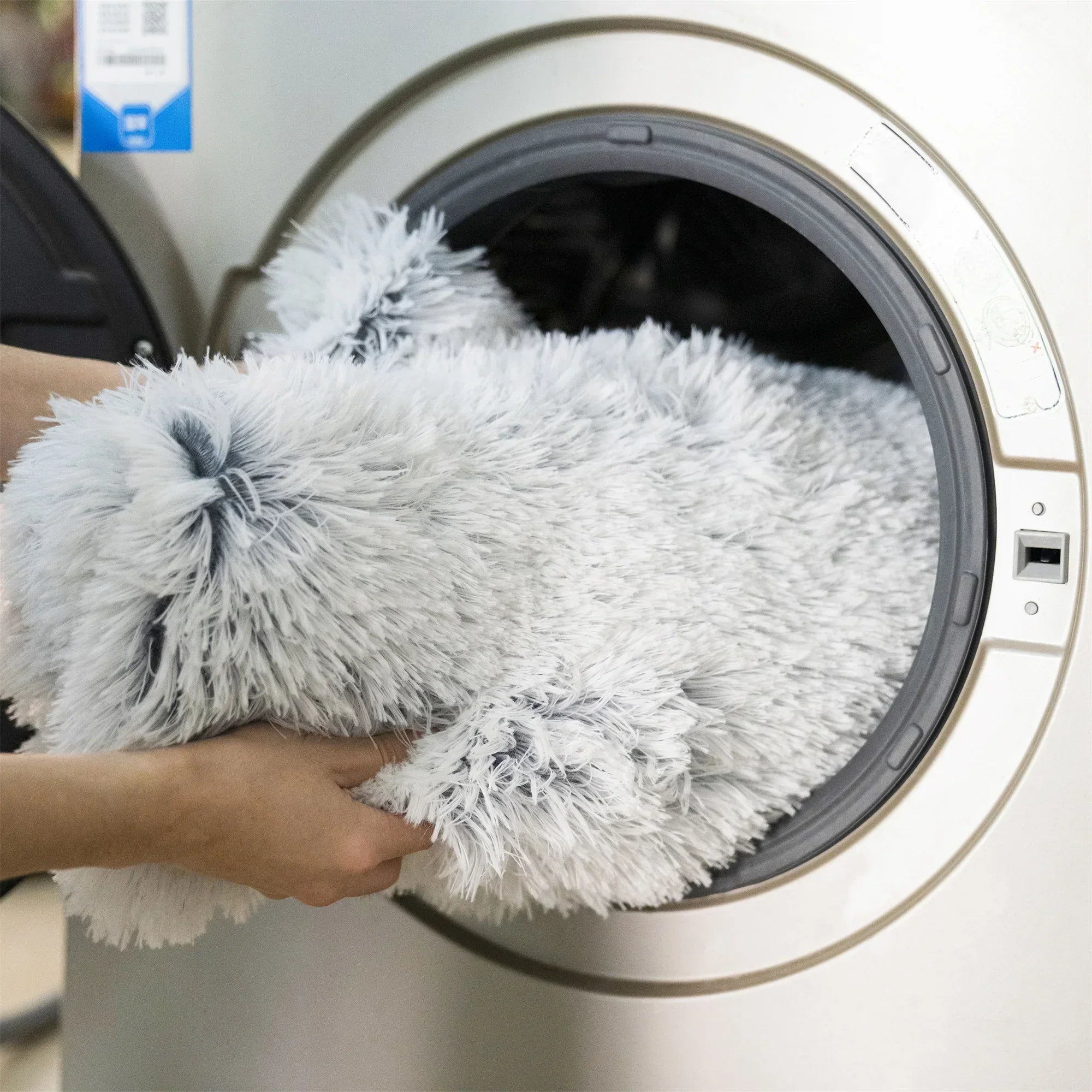 Quishy PetBed - Coussin Peluche Lavable pour Animal