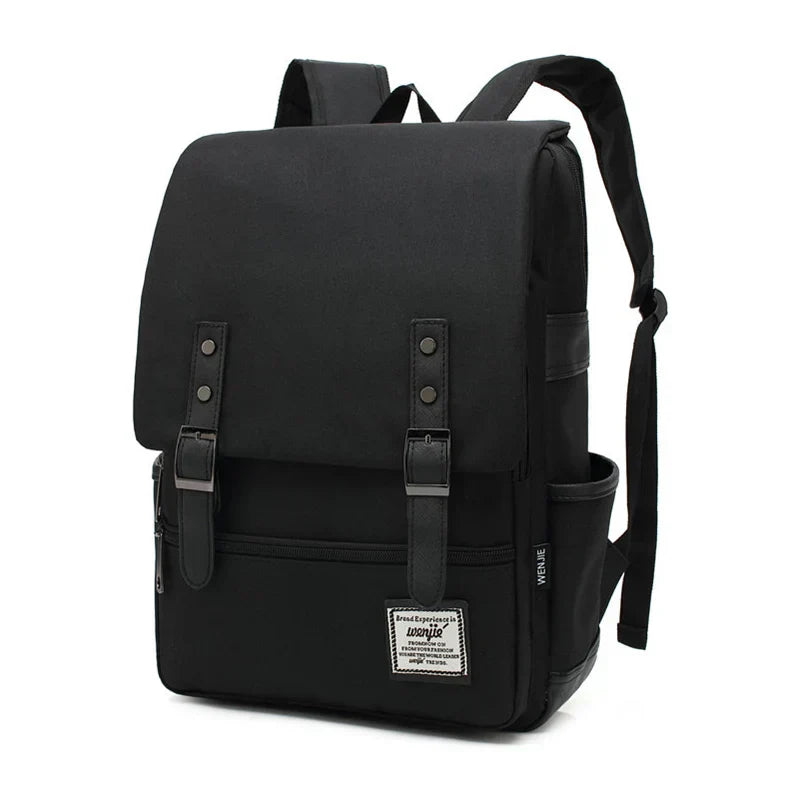 Vintage Oxford - Water-Resistant Backpack for Students and Travelers