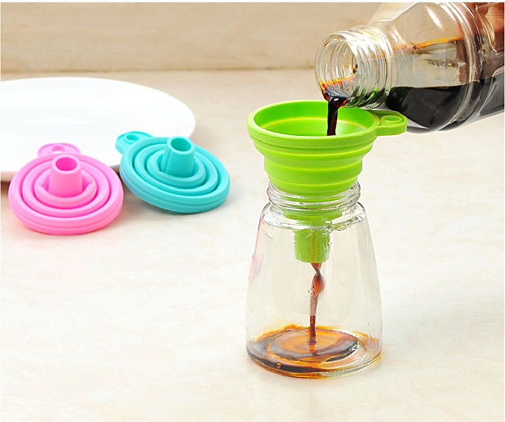 FoldEase Funnel - Entonnoir de Cuisine Pratique