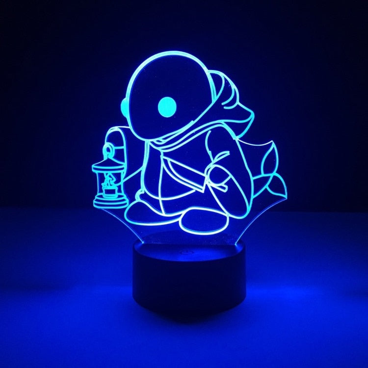 3D Fantasy Lamp - LED Optical Illusion Night Light in 7 Colors