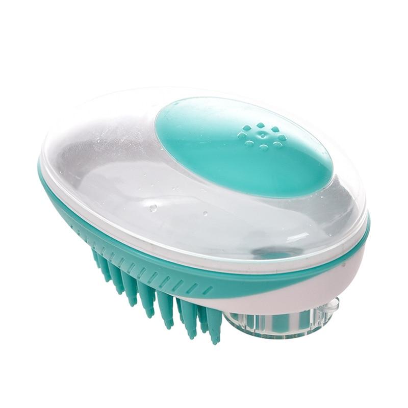 ZorroPet - 2-in-1 Dog Soap Dispenser and Massage Brush