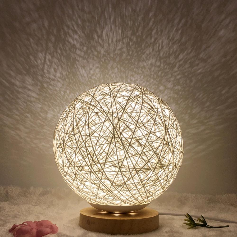 RidgeWood - Chic Wood Industrial Table Lamp