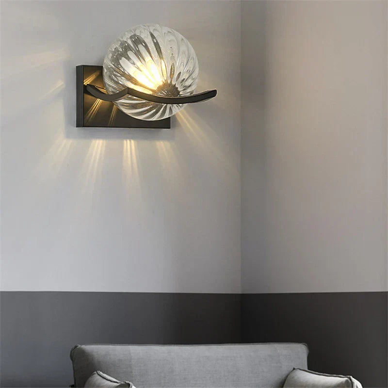 Oyvane - Modern Glass LED Wall Sconce