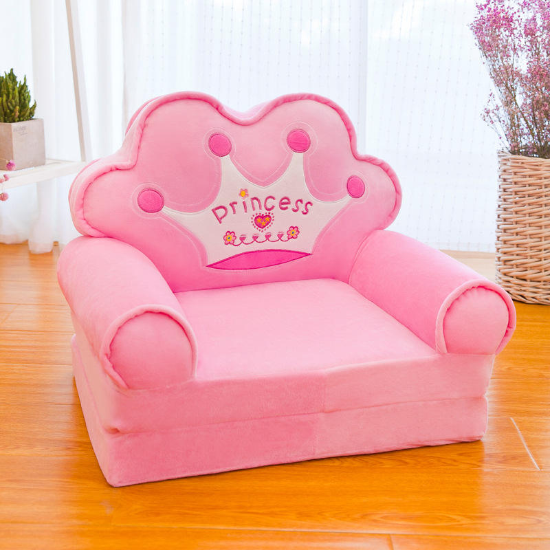 ComfyFold - Foldable Kids Sofa in Soft, Cozy Velvet